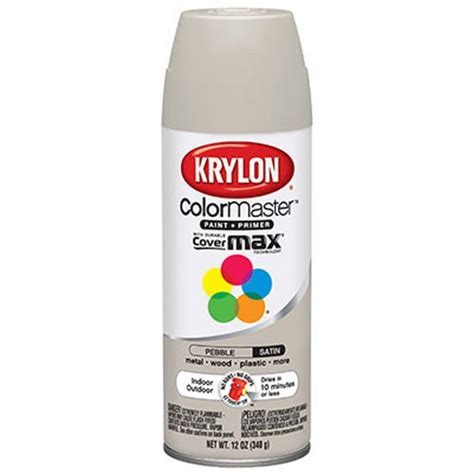 Krylon 53520 Pebble Satin Touch Decorator Spray Paint 12 Oz