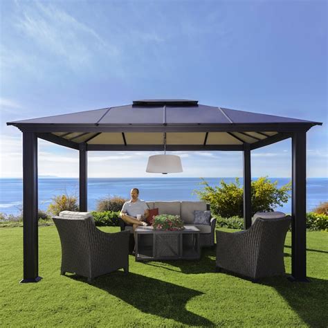 Paragon Outdoor 120-Volt White Aluminum Electric Patio Heater OH-E315W ...