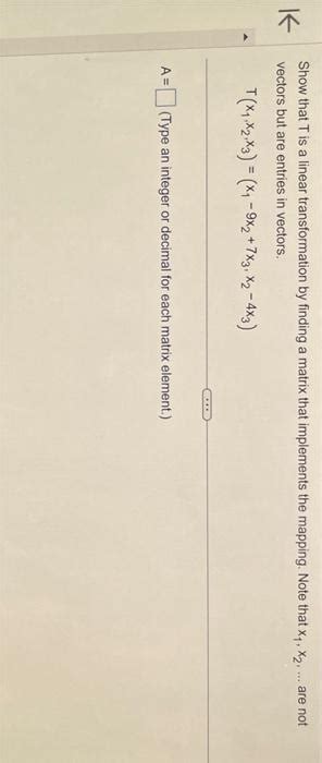 Solved Show That Mathrm T Is A Linear Transforma