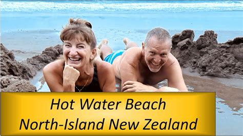 Highlight Hot Water Beach North Island New Zealand Nordinsel