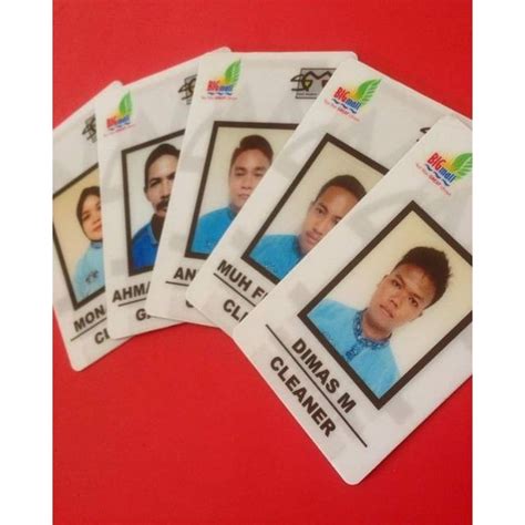 Cetak Id Card Bahan Pvc Cetak Idcard Member Card Kartu Pegawai