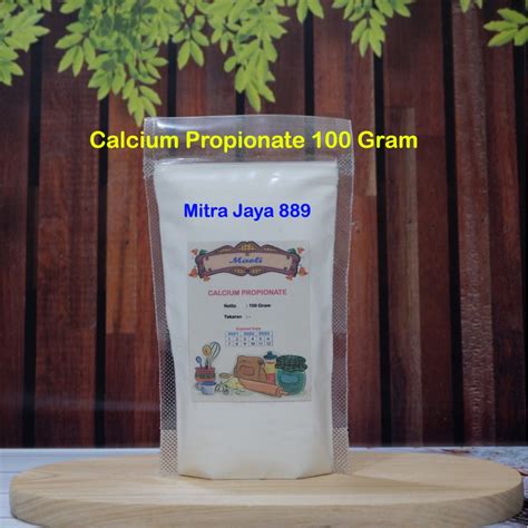 Jual Calcium Propionate 100 Gr Bahan Pengawet Makanan Roti Keju Selai