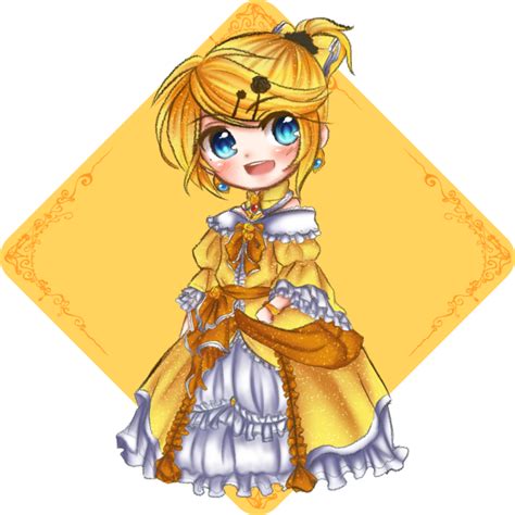 Rin Kagamine Daughter Of Evil Chibi