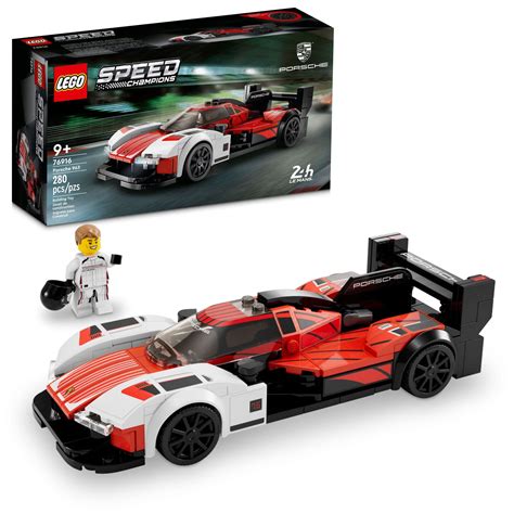 Buy LEGO Speed Champions Porsche 963 76916, Model Car Building Kit ...