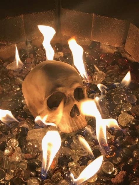 Fire Pit Skull Etsy In Fire Pit Art Outdoor Fire Pit Fire Pit