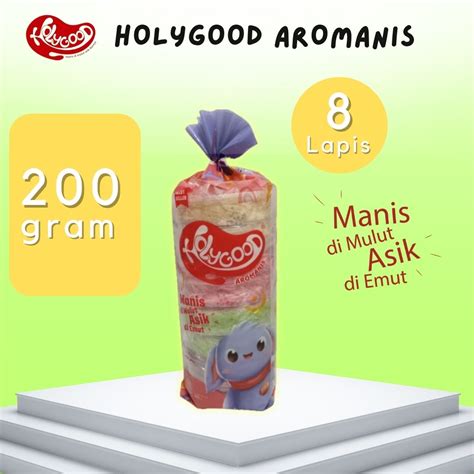 AROMANIS HOLYGOOD RAMBUT NENEK Isi 8 Lapis Berat 200g CV HOLYGOOD