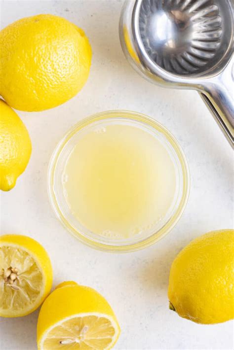 The Best Lemon Juice Substitutes - Evolving Table