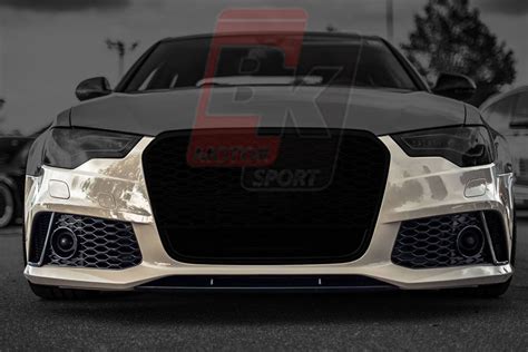 Bkm Front Bumper Kit Rs Style Fits Audi A S C Bk Motorsport