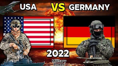 Usa Vs Germany Military Power Comparison Youtube