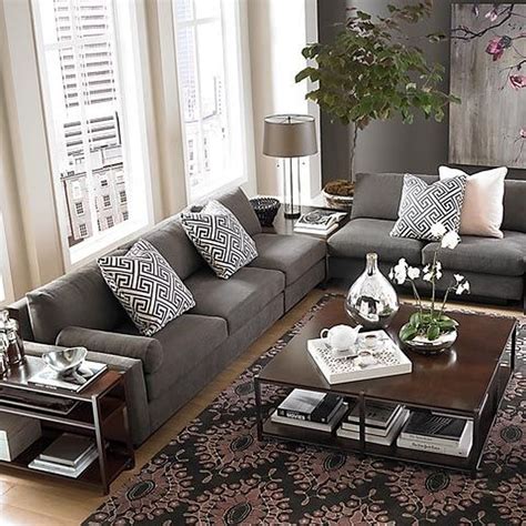 Grey Sectional Living Room Ideas - Foter