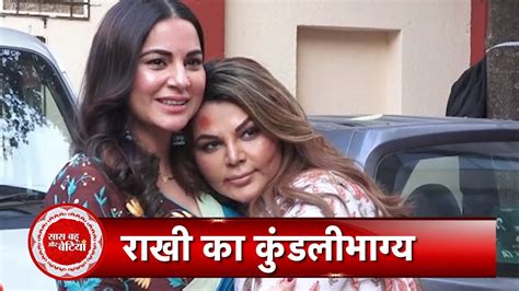 Rakhi Sawant Gets Emotional Seeing Shraddha Arya During Her Music Video