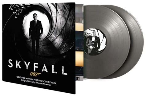 James Bond 007 Skyfall Original Soundtrack 10th Anniversary 2xlp Vinyl Le 1500 Silver Cn