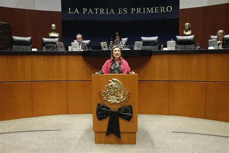 Senadora Xóchitl Gálvez discusión de un dictamen Delitos contra la