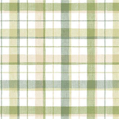 CK36626 - Creative Kitchens | Pretty Green Plaid Wallpaper | Wallpaper ...