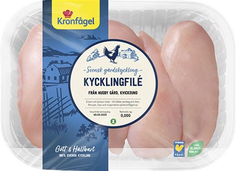 Kycklingfilé Kyckling från Kronfågel