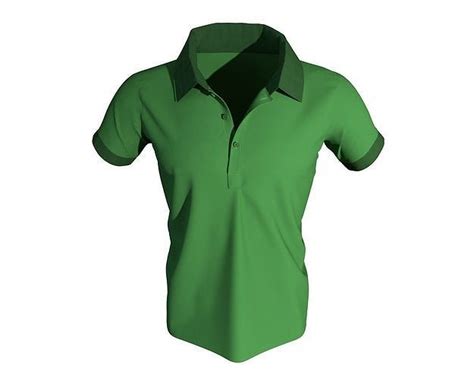 3 D Male Polo T Shirt 3d Model 3d Model Cgtrader