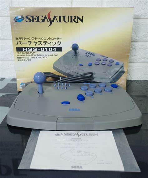 Sega Saturn Virtua Stick Hss 0104 Authentic Sega Saturn Accesories