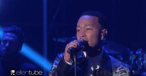 John Legend Performs 'Love Me Now' on 'Ellen'