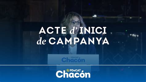 Acte D Inici De Campanya Del PDeCAT YouTube