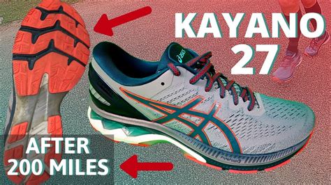 Asics Gel Kayano 27 After 200 Miles Running Shoe Review Here We Are