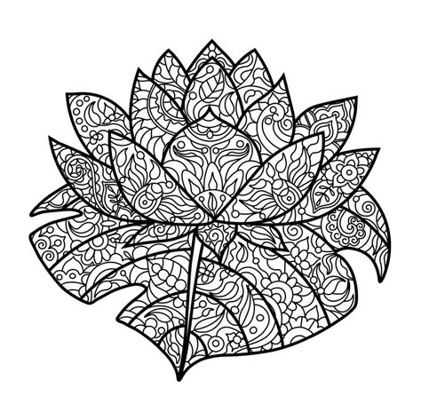 Lotus Adulto Para Colorear Imprimir E Dibujar ColoringOnly