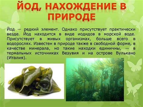 Йод в нашей жизни - презентация онлайн