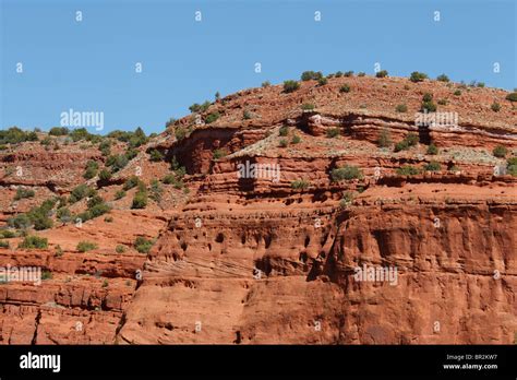 Red rock terrain near the Jemez Pueblo, New Mexico Stock Photo - Alamy