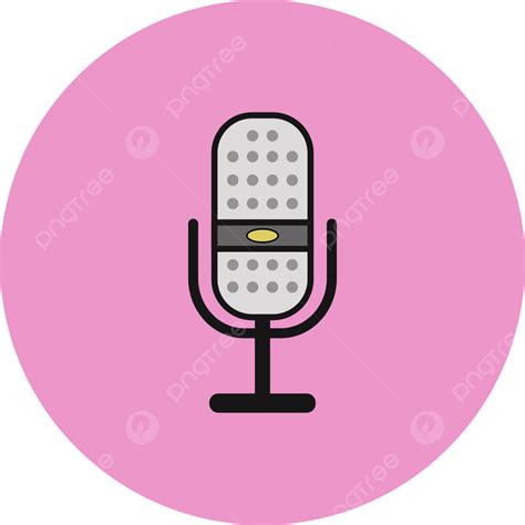 마이크 벡터 디자인 일러스트 레이 션 마이크로폰 음악 장식하다 Png 일러스트 및 벡터 에 대한 무료 다운로드 Pngtree