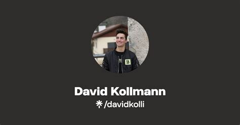 David Kollmann Instagram Facebook Linktree