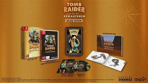 Tomb Raider I-III Remastered Starring Lara Croft Deluxe Edition ...