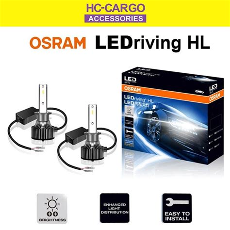 OSRAM 25W LED Riving XLZ New Upgrade GEN LED Fog Head Lamp Car Light