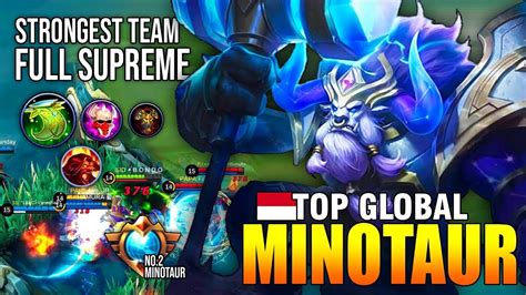 Minotaur Best Build 2021 Top 1 Global Minotaur Build Up Rank