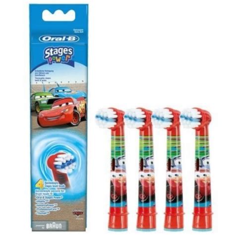 Oral B Kids Cars Opzetborstel 4 Stuks Drogisterij Armino