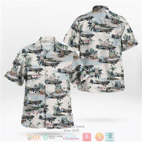 United States Army Air Forces Douglas C B Skytrain Hawaiian Shirt