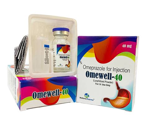 Omewell Omeprazole Injection Mg Vial Box Rs Box Id