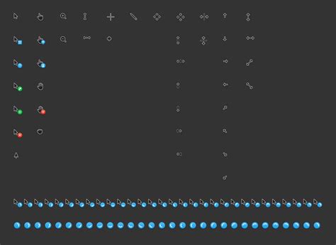 I Designed Four Sets Of Cursors Faithful To The Default Cursor Set R