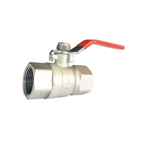 China Manufacturer Pn25 Forged Lever Handle Globe Brass Ball Valve