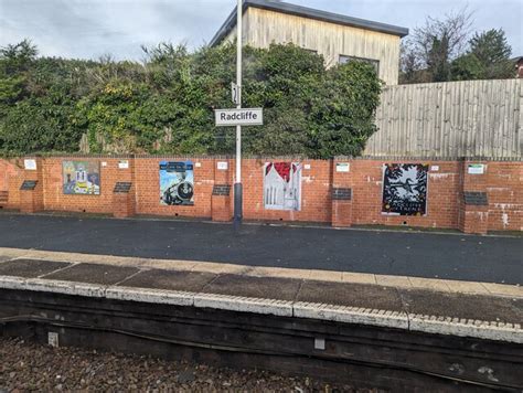 Artworks On Radcliffe Station Bob Harvey Cc By Sa Geograph