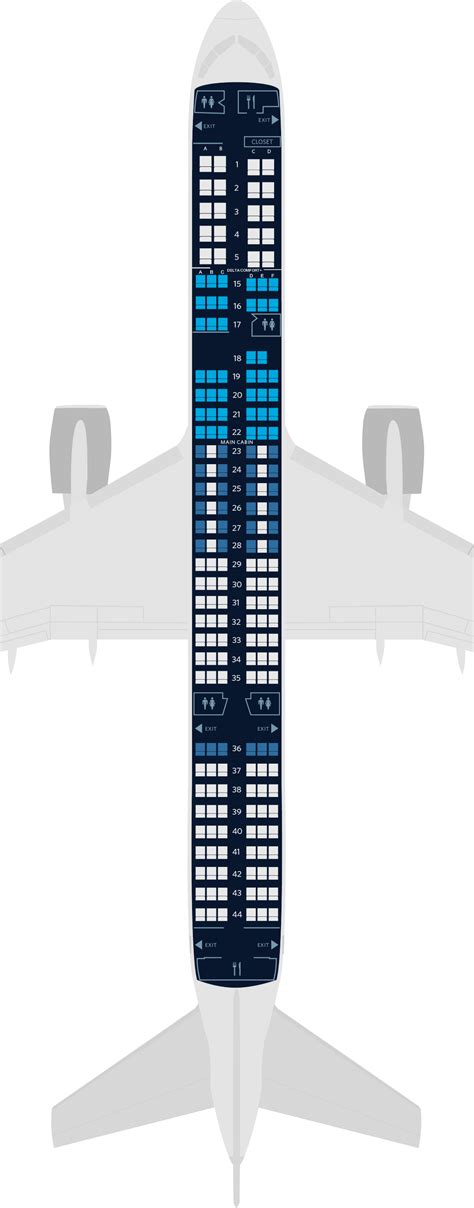 Delta Airbus A321 Seating Chart