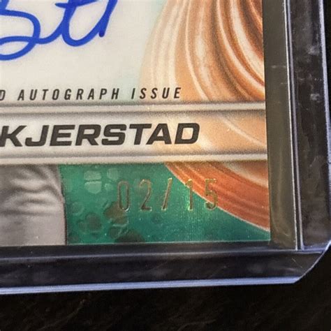 Bowman S Best Heston Kjerstad B Hk Rc Orioles Auto Aqua