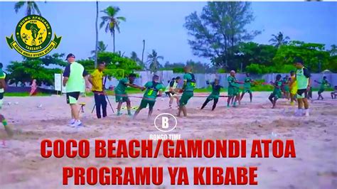 YANGA LEO YAFANYA TIZI KALI COCO BEACH GAMONDI ATOA MAZOEZI YA KIBABE