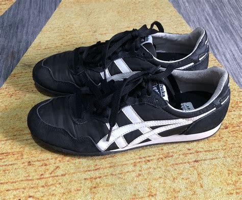 Onitsuka Tiger Serrano Black, Women's Fashion, Footwear, Sneakers on ...