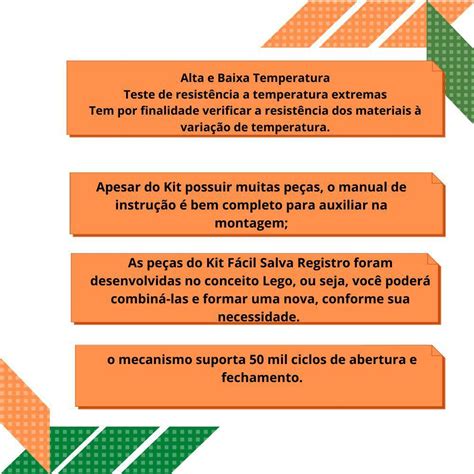 Kit Salva Registro Em Blukit Registro De Press O Magazine Luiza