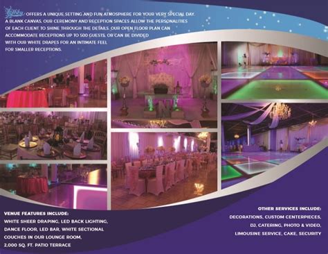 Sky Event Center Tri Fold Fiesta Web Services