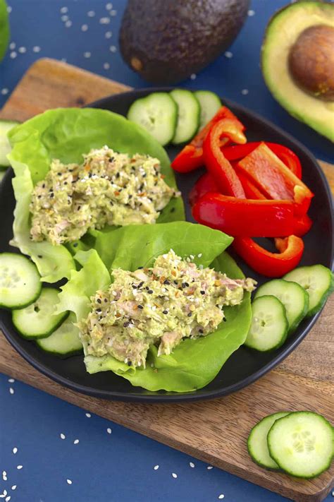 Easy Avocado Tuna Salad Recipe - Mind Over Munch