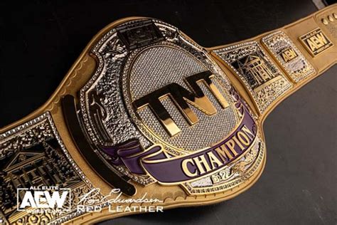 PHOTOS New AEW TNT Title Belt Revealed PWMania Wrestling News