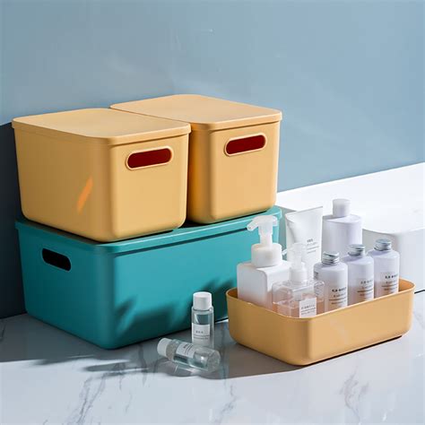 Stora Plastic Storage Bin With Lid Pack L Pack