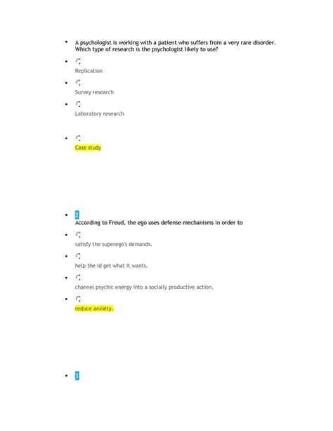 Quiz 1 Study Guide Psy 255 Gcu Studocu