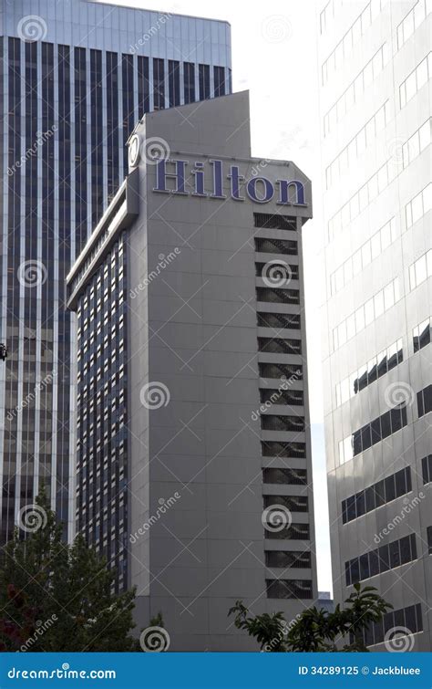 Hilton Seattle hotel editorial image. Image of travel - 34289125