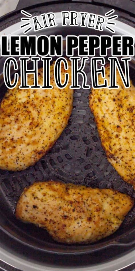 Air Fryer Lemon Pepper Chicken • Low Carb Nomad